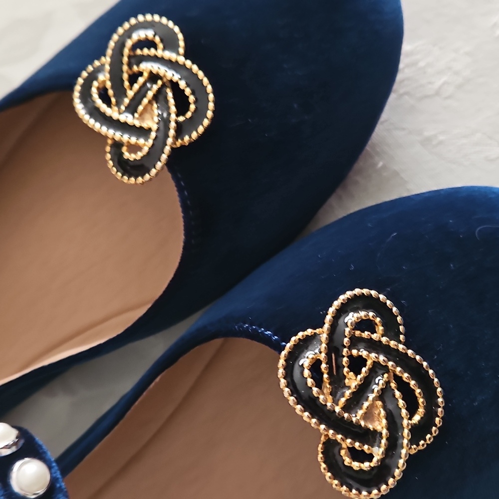BLUETTE Shoe Clips, Made In France.